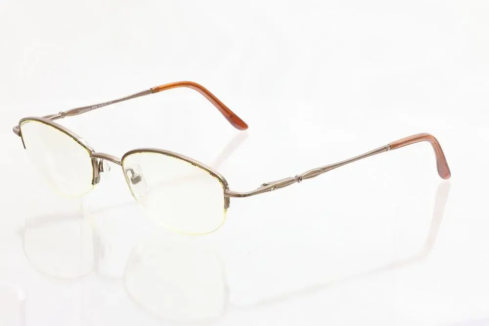 Visage Cashmere BRN 50-18-135mm Eyeglass FRAMES ONLY - FAIR CONDITION